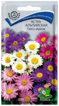 Астра "Поиск" Смесь окрасок альпийская 0,3г