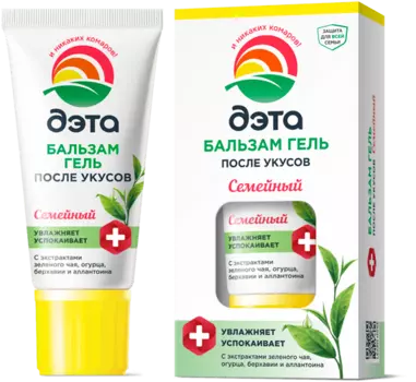 Бальзам гель "Дэта" Семейный после укусов 20мл