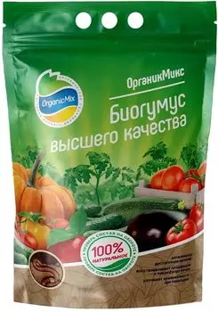 Биогумус "Органик Микс" высшего качества 4л