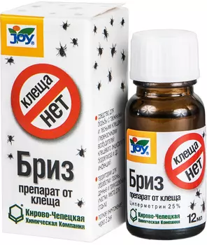 Бриз "Joy" Клеща нет 12мл