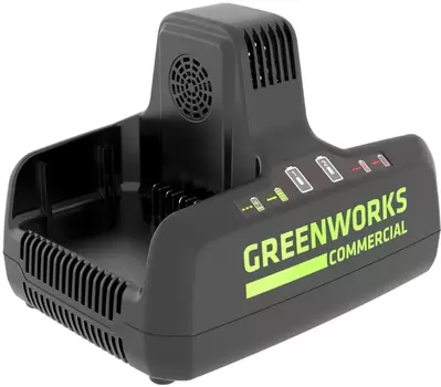 Быстрое зарядное устройство "Greenworks" для 2-х аккумуляторов 82V, 8А