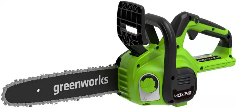 Цепная пила "Greenworks" аккумуляторная 40V, 30см, без АКБ и ЗУ