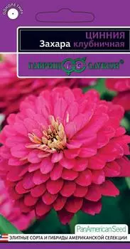 Цинния "Гавриш" Захара клубничная 6шт