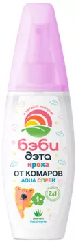 Детский спрей "Дэта" Aqua Бэби Кроха от комаров 2в1 100мл