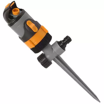 Дождеватель-ороситель "Aquapulse" Quadro 2-ступенчатый на ножке