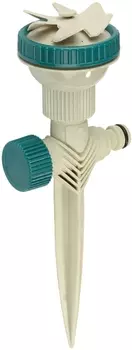 Дождеватель "Raco" 621C круговой лепестковый на пике