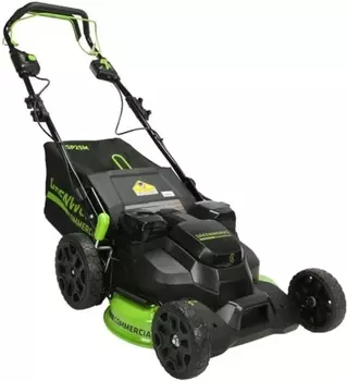 Газонокосилка аккумуляторная "Greenworks" TwinForce, 82V, 61см, самоходная, бесщеточная, без АКБ и З