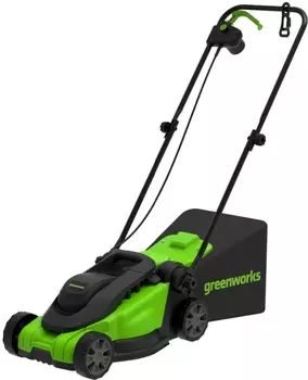 Газонокосилка электрическая "Greenworks" GD1200LM32 1200Вт, 32см