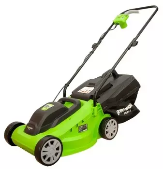 Газонокосилка "Greenworks" электрическая GLM1232 1200W 33см