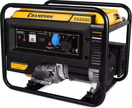 Генератор "Champion" бензиновый GG5000