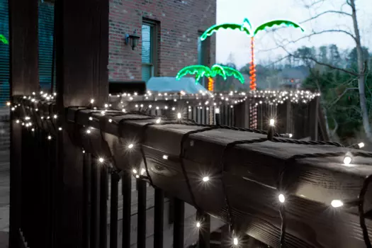 Гирлянда "Uniel" светодиодная с эффектом мерцания 10м для улицы