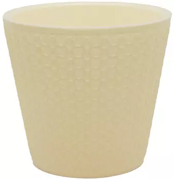 Горшок для цветов "Idiland" Velvet светло-бежевый 1,6л