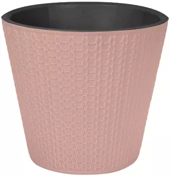 Горшок для цветов "Idiland" Velvet светло-розовый 4л