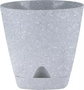 Горшок для цветов "InGreen" Amsterdam светлый камень, с прикорневым поливом 1,35л