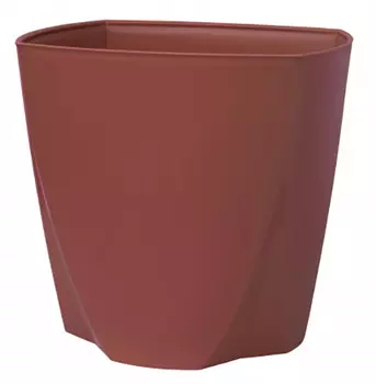 Горшок для цветов "Plastia" Camay цвет рубин