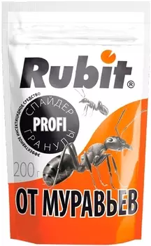 Гранулы "Rubit" Спайдер от муравьев 200г