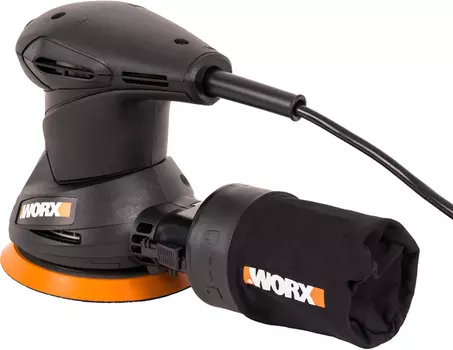 Эксцентриковая шлифовальная машина "WORX" WX652.1, 125мм, 300Вт