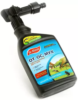 Эжектор "Dr.Klaus" концентрат от мух, ос и других летающих насекомых 1л