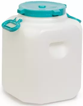 Канистра-бочка "Альтернатива" с навесными ручками 40л