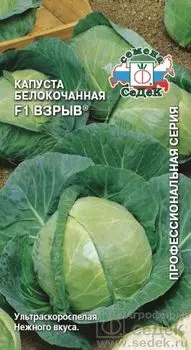 Капуста б/к "Седек" Взрыв F1 0,3г