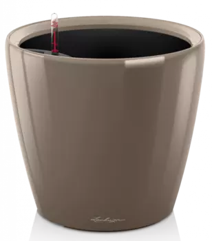 Кашпо "LECHUZA" Classico Premium 35 LS серо-коричневый 13л