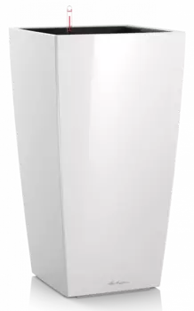 Кашпо "LECHUZA" Cubico Premium 22 белый 6л