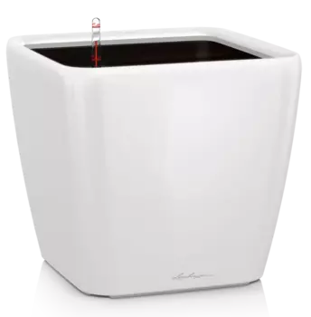 Кашпо "LECHUZA" Quadro Premium 28 LS белый 9л