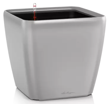 Кашпо "LECHUZA" Quadro Premium 28 LS серый 9л