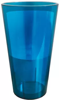 Кашпо "Солнце Сад" для орхидей со вставкой Лаванда бирюзовый 1,5л