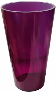 Кашпо "Солнце Сад" для орхидей со вставкой Лаванда фиолетовый 1,5л