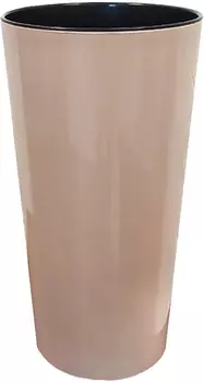 Кашпо "Солнце Сад" Камелия со вставкой капучино 3л