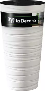 Кашпо "ВMC ПЛАСТИК" Модерн Максимум белый 15л