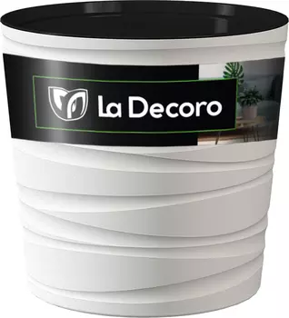 Кашпо "ВMC ПЛАСТИК" Модерн Мини белый 8л