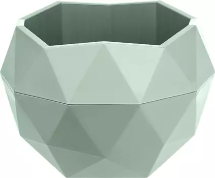 Кашпо "ВMC ПЛАСТИК" Топаз нефрит 0,45л