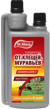 Концентрат "Dr.Klaus" от муравьев, клещей и других насекомых 250мл