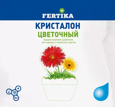 Кристалон "Fertika" Цветочный 100г