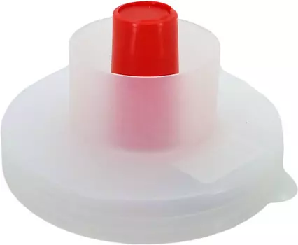 Крышка "Москвичка" с гидрозатвором СКО-82 красный колпачок