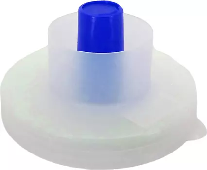 Крышка "Москвичка" с гидрозатвором СКО-82 синий колпачок