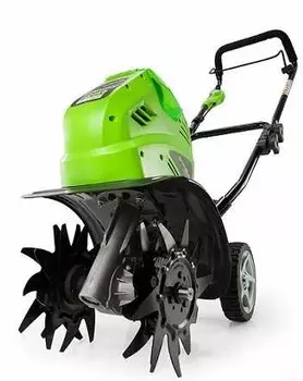 Культиватор "Greenworks" аккумуляторный G40TL 40V без АКБ и ЗУ