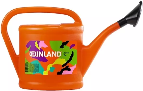 Лейка "Finland" оранжевая 5л 2053