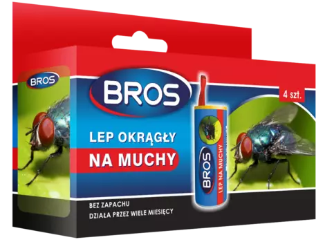 Липкая лента "Bros" от мух 4шт