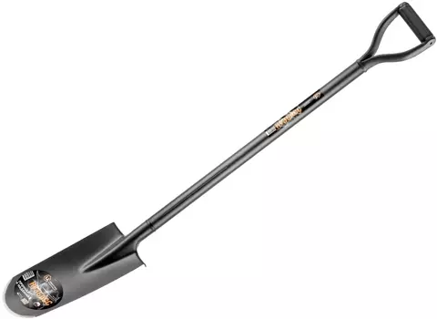 Лопата штыковая "Центроинструмент" Кузбасс цельнометаллическая дренажная 120см