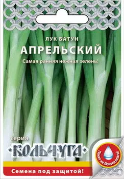 Лук батун "Русский огород" Апрельский Кольчуга 1г