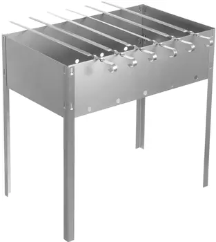 Мангал "BOYSCOUT" сборный, 6 шампуров 50х30х50см