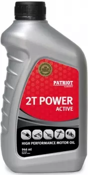Масло "Patriot" моторное POWER ACTIVE 2T 0,946л