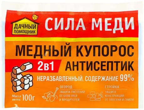 Медный купорос "Дачный помощник" 100г