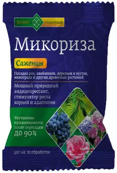 Микориза "Долина плодородия" для саженцев 50г