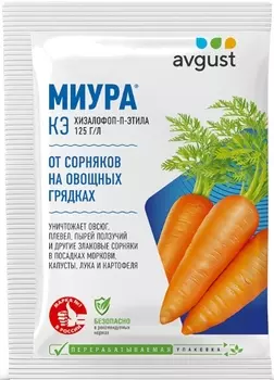 Миура "Avgust" от сорняков на грядках 4мл