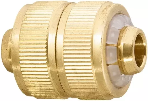 Муфта "Palisad" ремонтная для шланга, 1/2", латунная