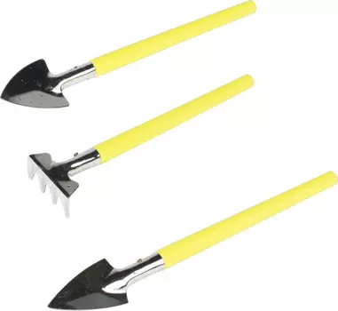 Набор инвентаря "Listok" для комнатных растений зеленый 3 предмета